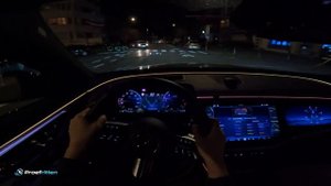 2024 MERCEDES E-CLASS SALOON E 220d 197 HP POV TEST DRIVE