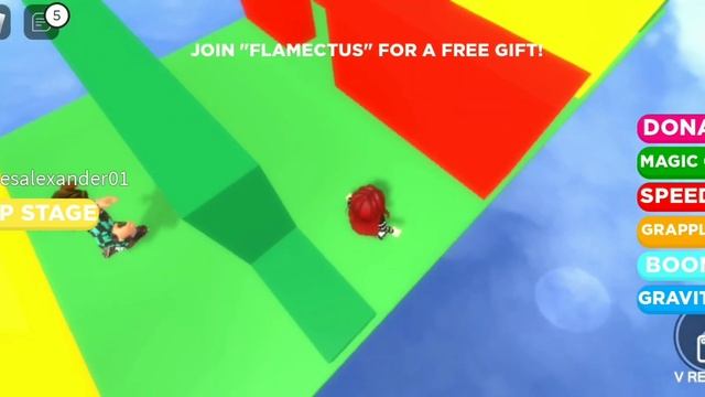 Playing Tower of Parkour Minecraft Mineverse Obby in Roblox! смотреть онлайн