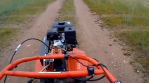 Мотоблок Патриот Калуга М +мотоблочная тележка FORZA за сеном и не только....