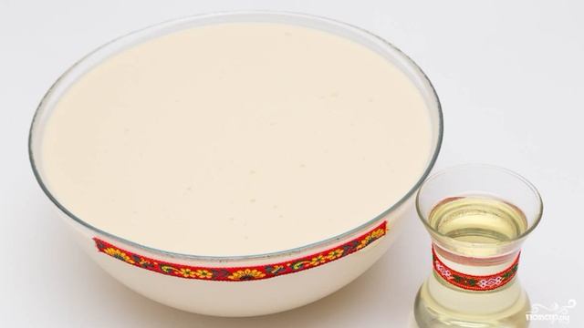 Ажурные блины на кефире заварные