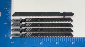 Unboxing & Overview Bosch T101BR Jigsaw Blades 5pk Clean Wood