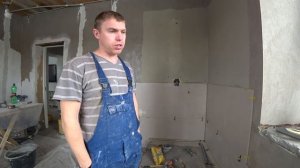 Объект крупный формат 7!Укладка керамогранита на стены 60*120!Лепим горбатого! Новый ролик!