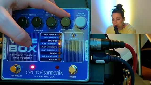 Electro-harmonix VOICE BOX demo