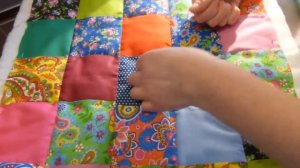 Лоскутное одеяло "Случайный цвет" за 30 минут! Мастер-класс "Мир лоскутов.ру"