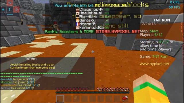 ЖЕСТКОЕ НЕВЕЗЕНИЕ!ПОЧЕМУ #4 (TNTRun minecrafthypixel mini-game) смотреть онлайн