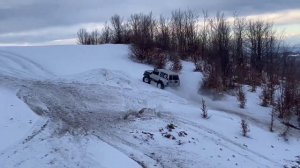 Nissan Patrol M57 | 300HP+ | Off Road | Snow | Sound | POV | Patrol Swap BMW M57 | Compilation
