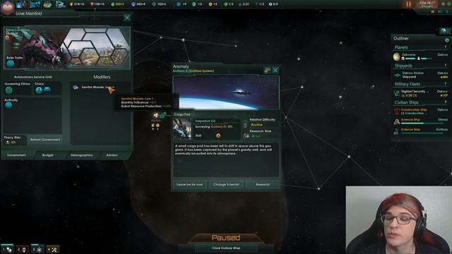 Let's Play Stellaris! Part 1 - Meet the Lovebots смотреть онлайн