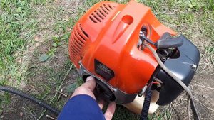 Замена сцепления на бензокосе.