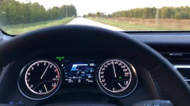 Разгон Toyota Camry 3.5 v6 с 0 до 100 км/ч Полный сток смотреть онлайн