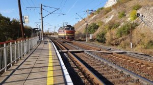 ЧС4т-410 на оп 143км (линия Лиски - Алексеевка, ЮВЖД)