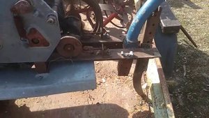 Двигатель Лифан 168 6,5 ЛС на самодельной почвофрезе. Примерка.