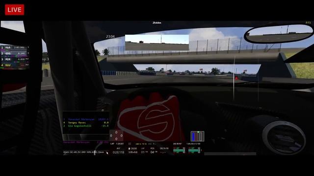 Sebring @ GT3 - TEST LIVE ONBOARD смотреть онлайн
