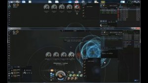 EVE online Tengu в 2 окна