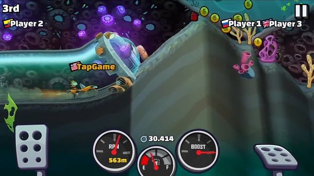 Hill Climb Racing 2 - Геймплей Прохождение Часть 36 смотреть онлайн