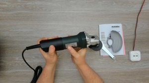 УШМ МЕТАБО WEV 850 125 РАСПАКОВКА