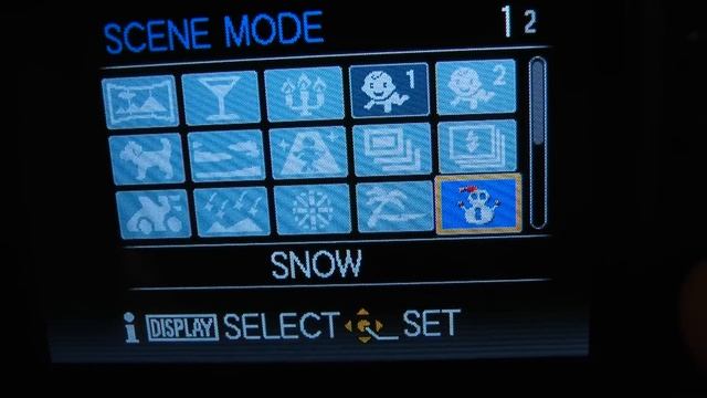 Modurile predefinite al Panasonic DMC-FZ45 смотреть онлайн