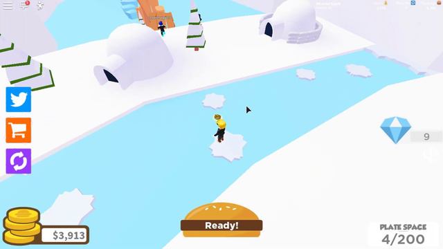 BUYING ALL AND MAKE A BIGGEST BURGER In CHEESEBURGER SIMULATOR! [Roblox] смотреть онлайн