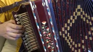 Учимся играть на гармони - Давно мы дома не были