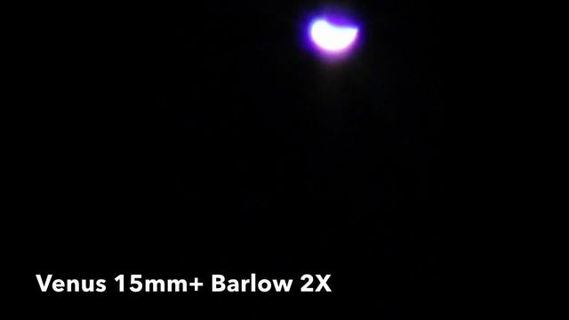 Venus Rising in East Celestron 80EQ. The brightest star in the sky смотреть онлайн