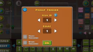 Как сделать счетчик кликов в Geometry dash?
