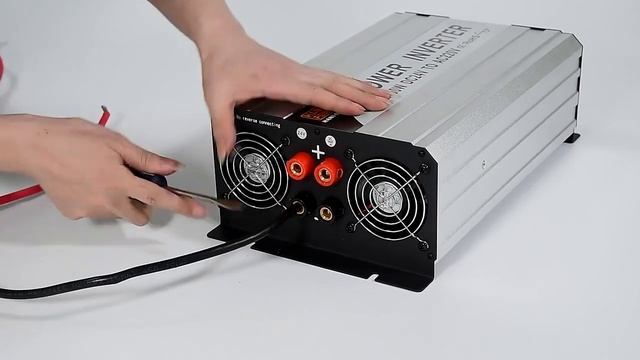 pure sine wave inverter 2000W 24v to 220v solar power system inverter смотреть онлайн