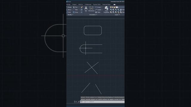 Did you know this about fillet command of AutoCAD?