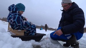 Рыбалка на реке Иня.