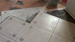 Плитка  на  деревянный  пол. ч3.