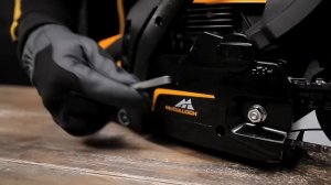 Erste Schritte mit der Kettensäge