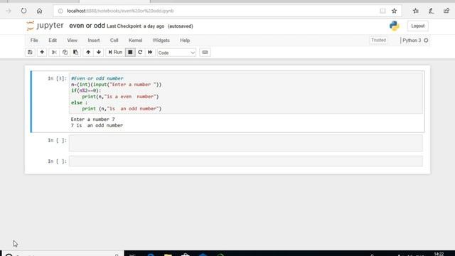 How To Check Whether A Number Is Even Or Odd In Python Program ?