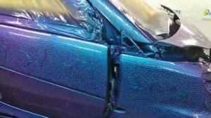 Покраска автомобиля в цвет хамелеон