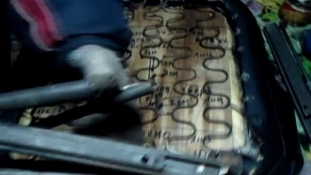 Ремонт сиденья ваз классика (продавилось) смотреть онлайн