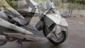 Скутер Suzuki Skywave 400 CK43A - Walkaround, Kupiscooter.ru