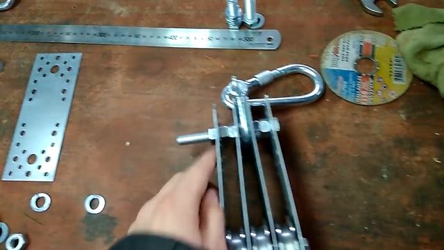 Полиспаст. Монтажный блок. своими руками смотреть онлайн