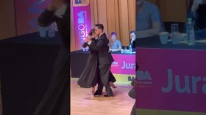 探戈比赛半决赛｜Tango Pista组Suyay  Quiroga y Jonny Carvajal en metropolitano2023（Tango-1）