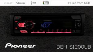 How To - Pioneer DEH-S1200UB - MP3 and Flac music from USB