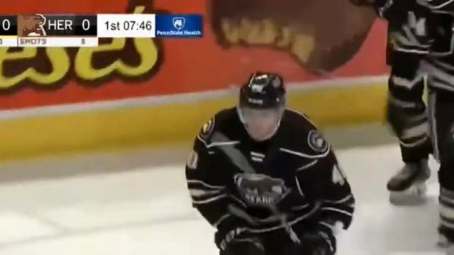 Первая шайба Алексея Протаса в АХЛ смотреть онлайн