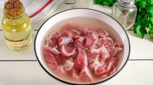 Прозрачный бульон из свинины
