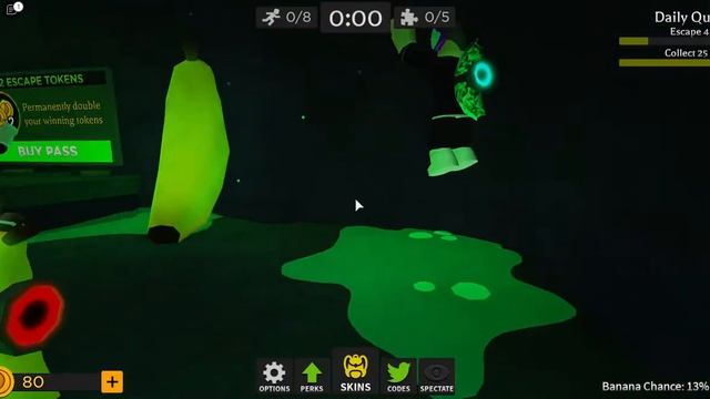 Играю в банана роблоксе (Roblox) +коды! (Banana Eats) смотреть онлайн