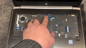 HP ProBook 430 G5 - How To Remove Touchpad / Trackpad & CMOS Battery Location