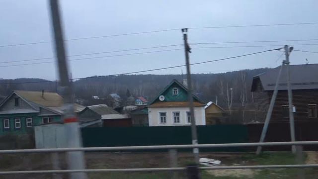 Деревни Татарстана: вид из электрички смотреть онлайн