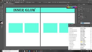 How to use Inner-Glow and Outer-Glow-(Adobe Illustrator)