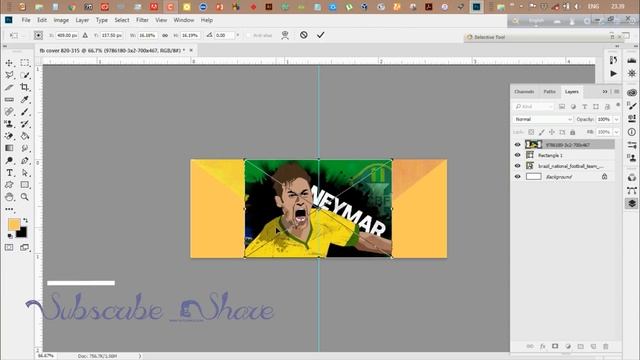 photoshop cc tutorial: how to make facebook cover photo 2018 смотреть онлайн
