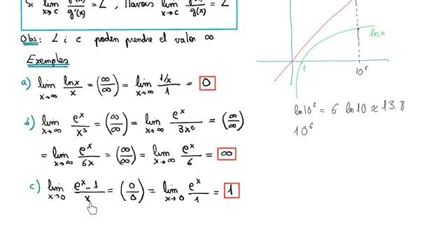 UNITAT 3. TEOREMA DE L'HÔPITAL I ORDRES DE CREIXEMENT смотреть онлайн