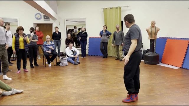 Михаил Грудев - мастер-класс "Безопасные падения и культура движений" - 1 часть смотреть онлайн