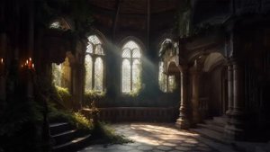 ambient music. elven castle. part 1