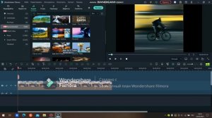 Как делать титры в Wondershare Filmora 11