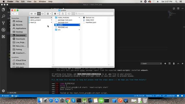 React js - Introduction with making fist project