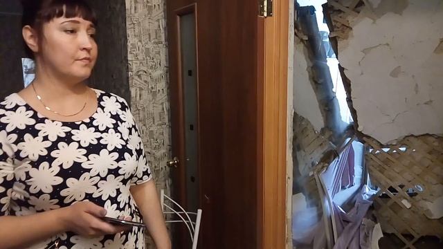 Обрушение потолка/ www.serovglobus.ru смотреть онлайн