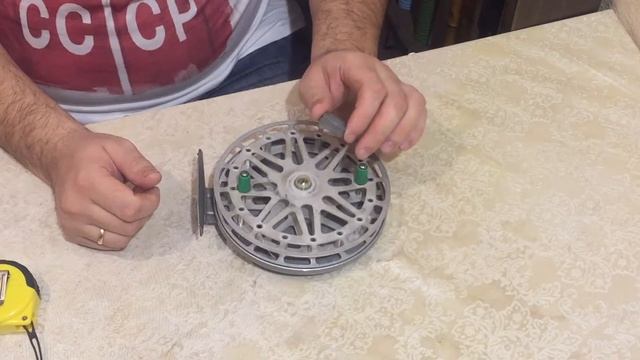 Советская, инерционная катушка Донская. Красноярский радиотехнический завод, сделано в СССР. смотреть онлайн